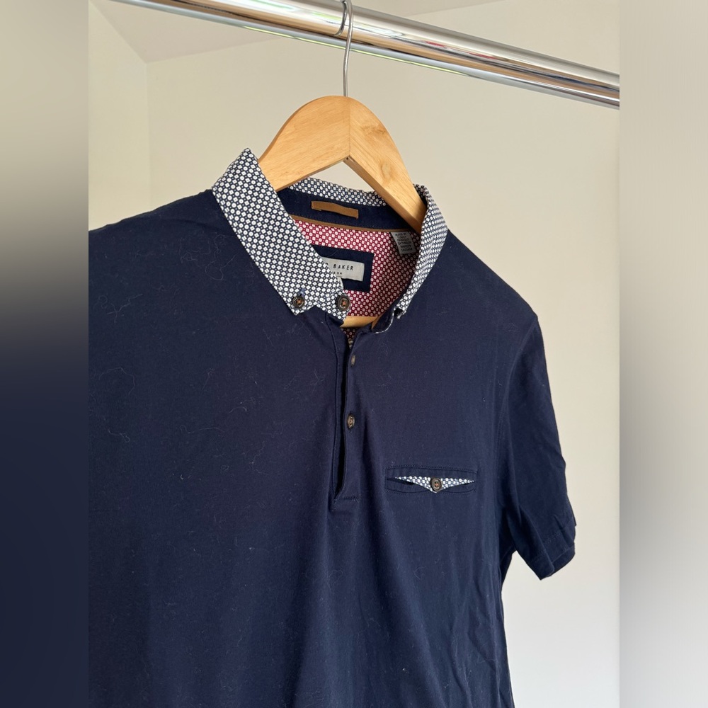 Ted Baker Patterned Collar Polo - image 2